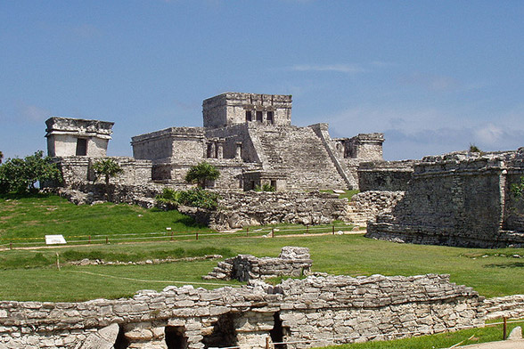 Ruínas de Tulum, México.