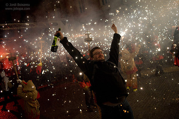 Fiestas de Santa Eulàlia, Barcelona.