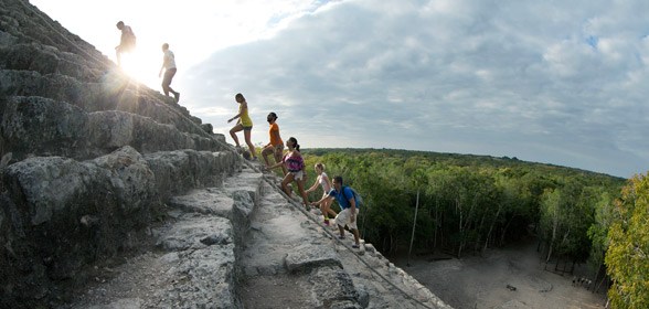 Zona Arqueológica de Cobá, Cancún, México