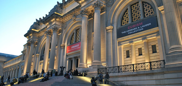 Fachada do Metropolitan Museum of Art (MET), em Nova York