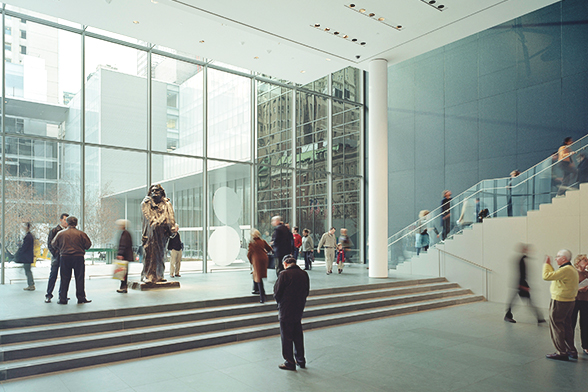 Lobby do MoMA, Museu de Arte Moderna de Nova York