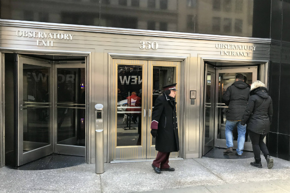 Entrada do Empire State pela 5th Avenue (Foto: Natália Grandi)