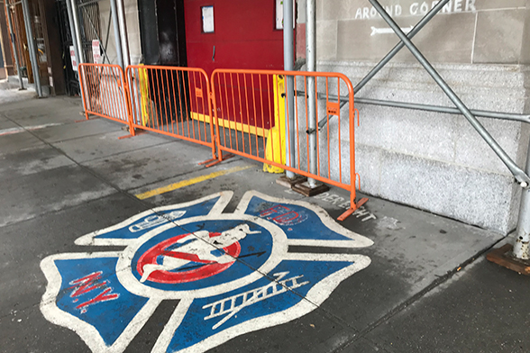 FDNY Hook & Ladder 8 em Nova York, cenário de filmes como Ghostbusters