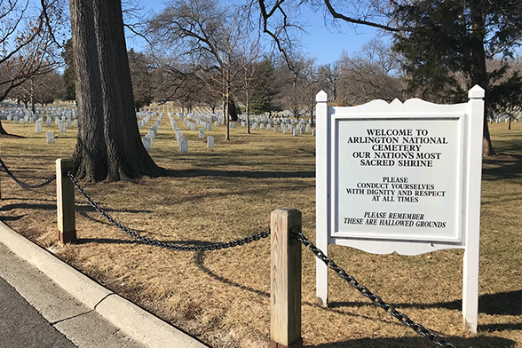 Arlington Cemetery, parte do tour saindo de Nova York a Washington D.C.